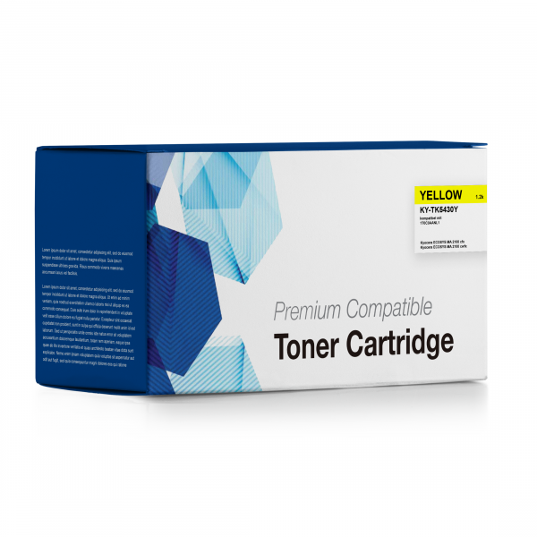 Toner, kompatibel zu Kyocera TK-5430 gelb (1T0C0AANL1)