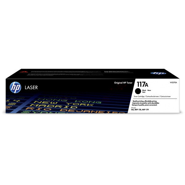 Original Toner HP W2070A schwarz (117A)