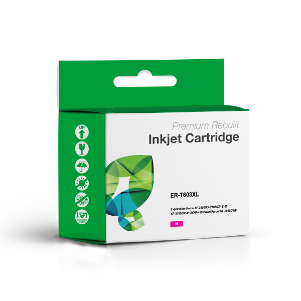 Recycelte Tintenpatrone Epson 603XL magenta (C13T03A34010)