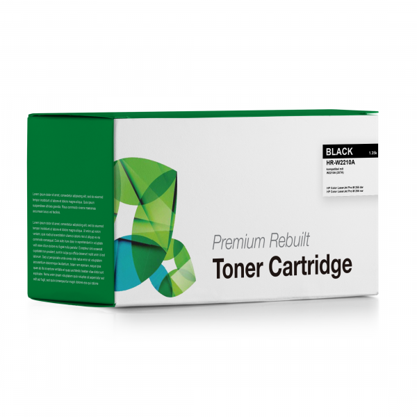 Recycelter Toner HP W2210A schwarz (207A)